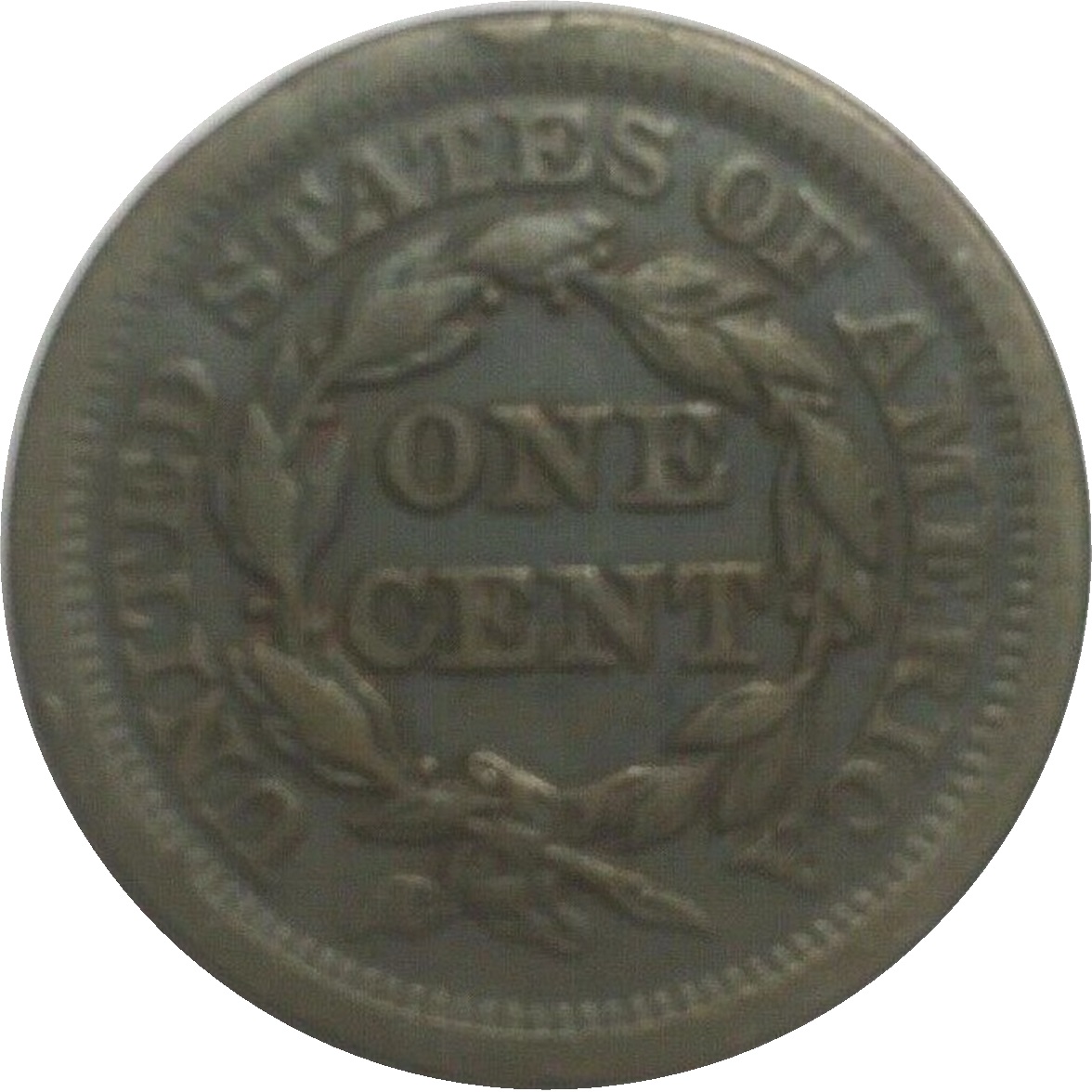 1852-1c-Braided-Hair-Large-Cent-#2